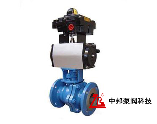 Q641F46氣動襯氟球閥