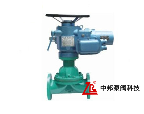 G941F46電動襯氟隔膜閥